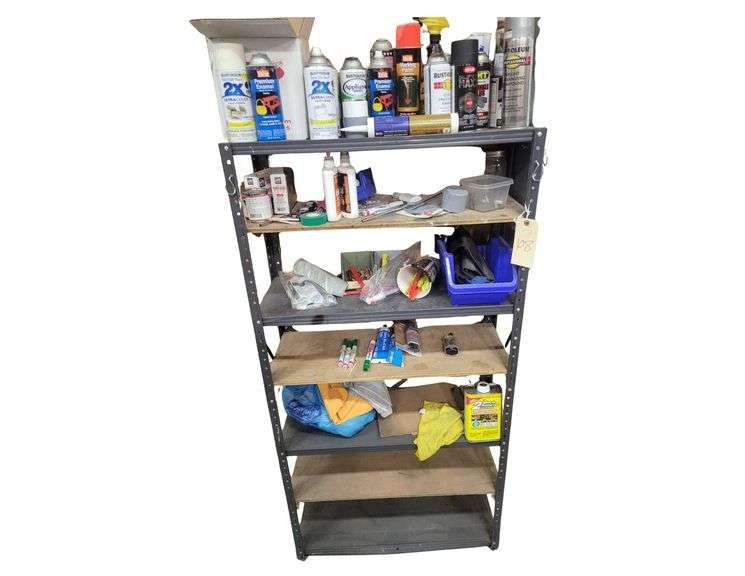 5' Rack Contents Included - Markers - Paint - Sealer - Band Aides image