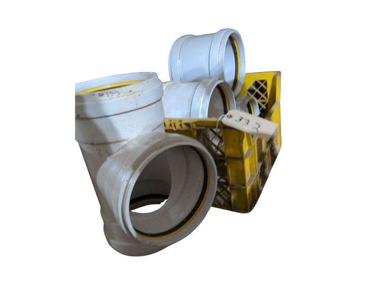 8" PVC  Splices 3.  1, 8"  PVC T image