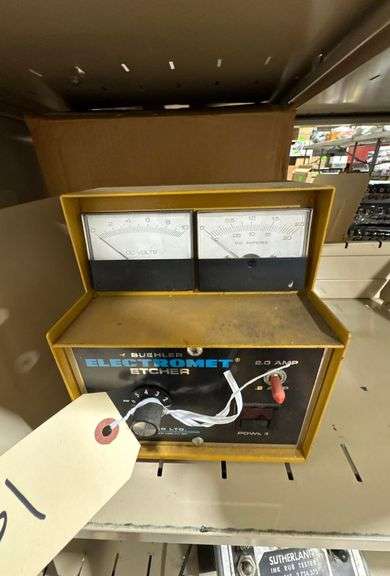 Buehler Electromet Etcher - 2.0amp image