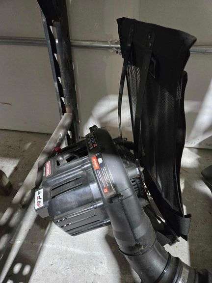 Craftsman Backpack Style Leaf Blower. Gas Operated image