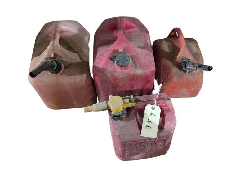 2-5 Gallon Gas Cans, 2-2.5 Gallon Gas Cans image