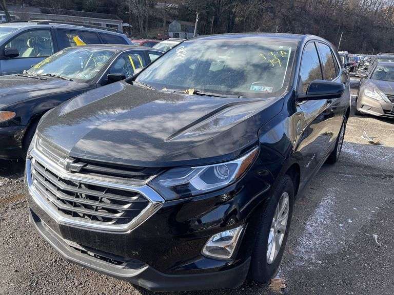 BLACK, 2020, CHEVROLET EQUINOX, 2GNAXUEVXL6250828 image