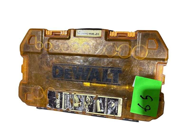 DeWalt 1/2” Drive Socket Set image