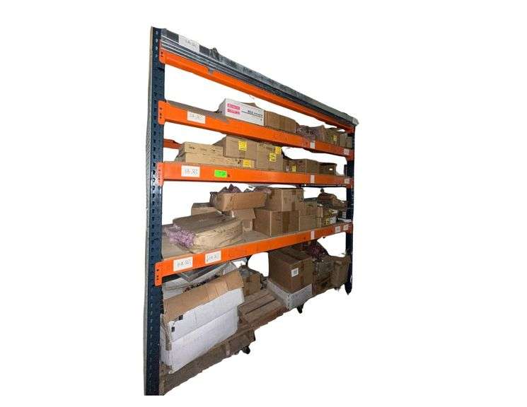 Industrial Heavy Duty Pallet Racking - 8' Sections - 1 Section - MUST BE REMOVED ANOTHER DATE image