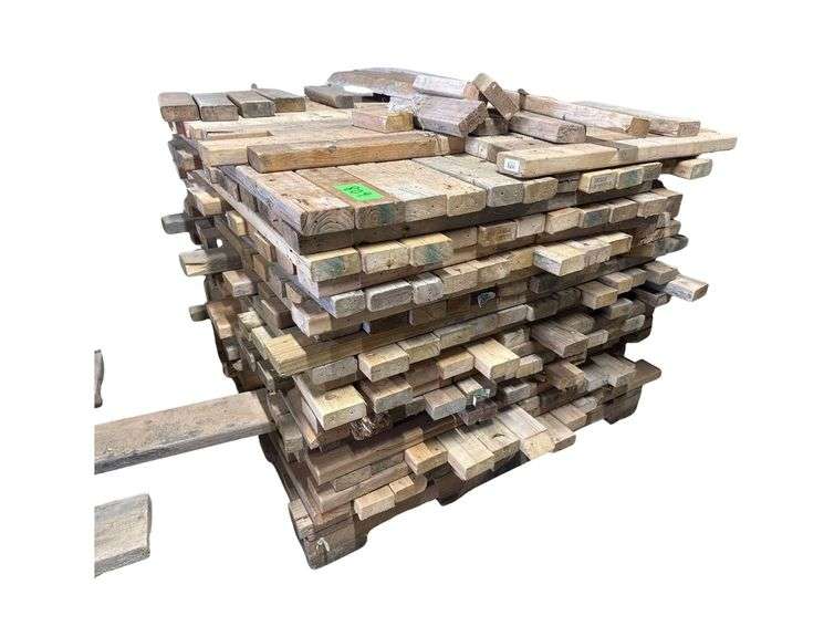 Pallet Lot of 2”x4”s - Various Lengths, Mostly 4’-5’ image