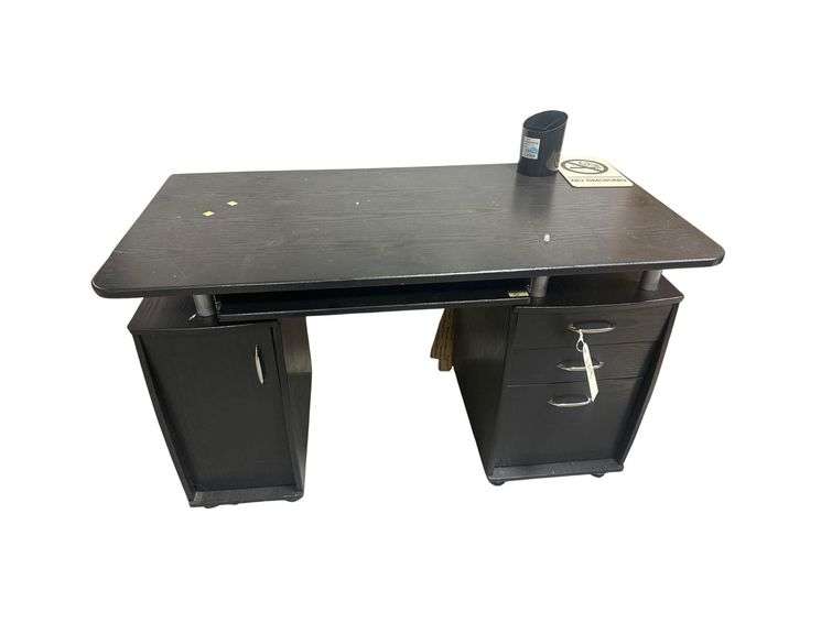 48" Black Computer Desk image