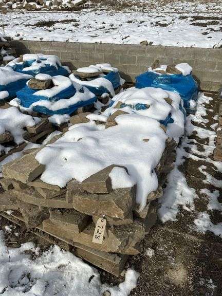 3 Pallets of Landscaping Stone image