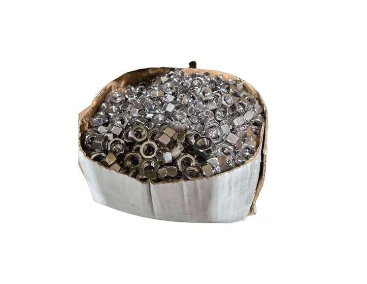 Box of M8 Stainless Steel Nuts. Approx 1000 Pieces image