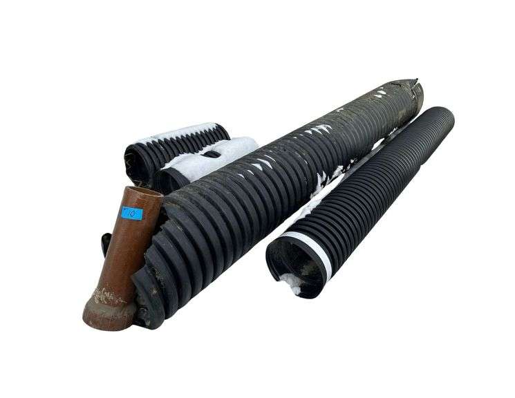 14" & 20" Round Corrugated Piping - 3'-12' Long - Clay Pipe Fitting image