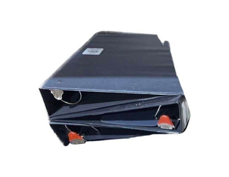 Approximately 10 Black 3 Ring Binders image