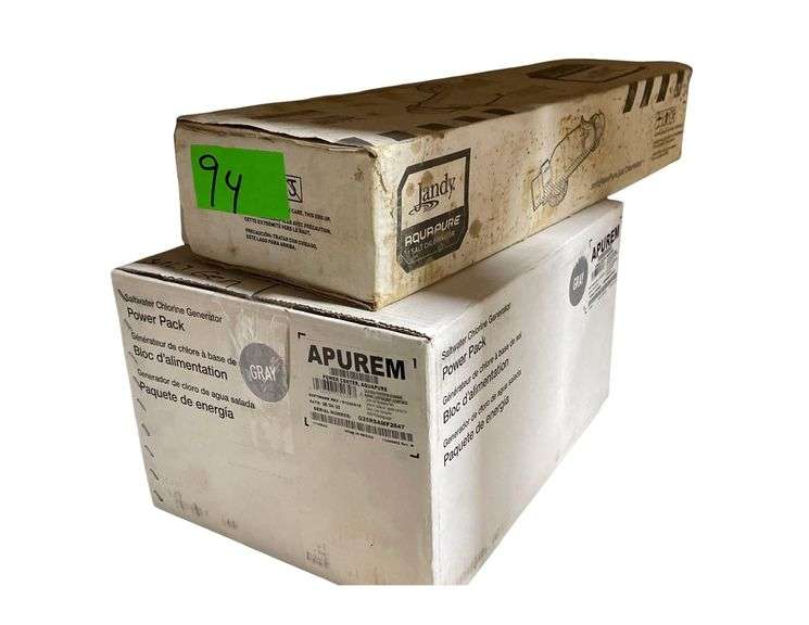 Apurem Power Center, Aquapure Software with a Jandy Salt Chlorinator image