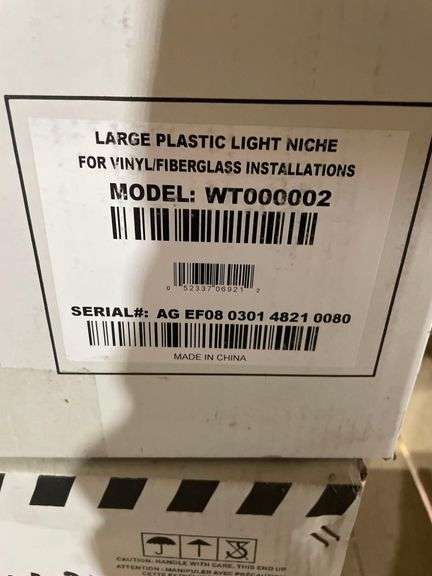 Jandy Large Plastic Light Niche image