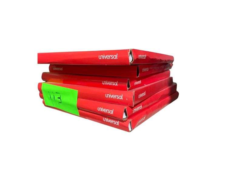 6 Boxes of Universal Labels 1"x2.5/8" image