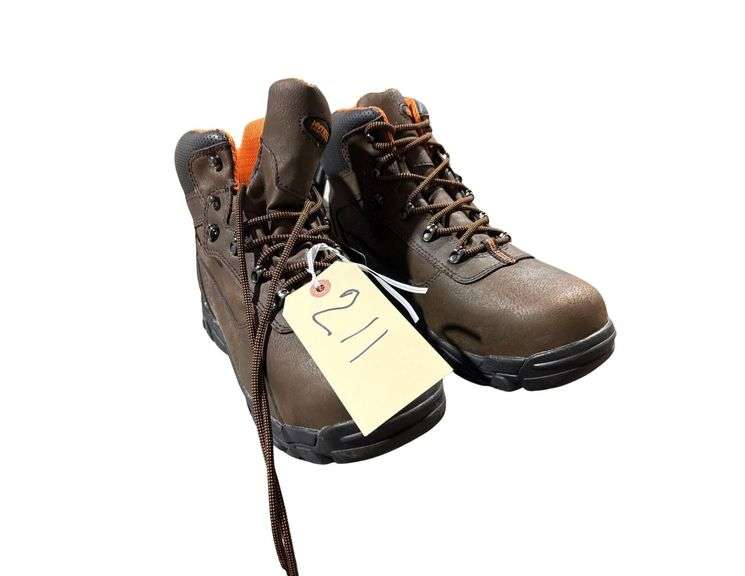 Men’s Hytest Saftey Footwear Heavy Duty Boots Size 13, Unused image