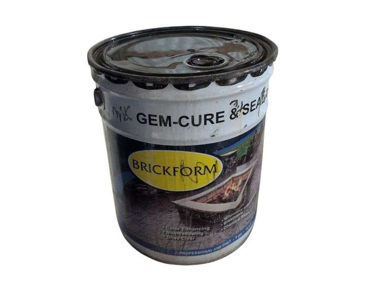 1 Bucket Diamond Clear 350, 1 Bucket Cure and Seal, 1 Bucket Gem-Cure mixed. image