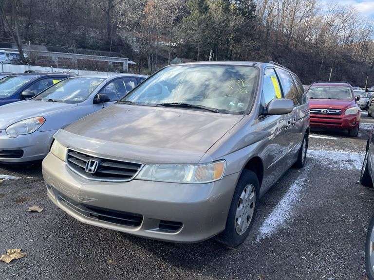 GOLD, 2003, HONDA ODYSSEY, 5FNRL18673B124432 image