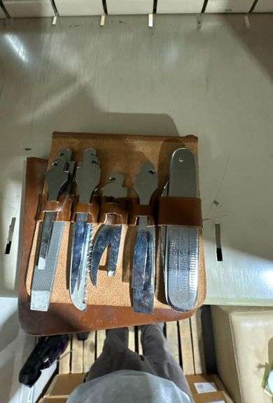 Vintage JB Booth & Co Pocket Tools in Folding Case image