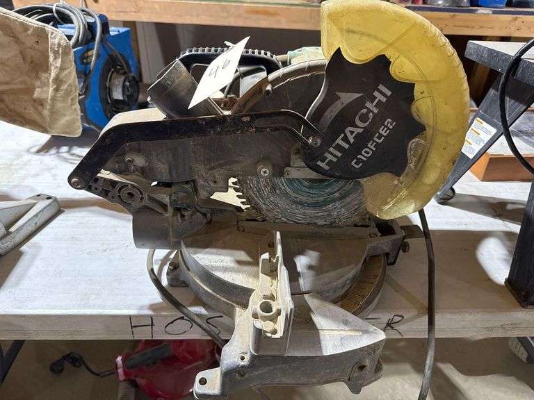 Hitachi C10FCE2 Compound Miter Saw - 10” - 15amp image