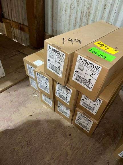 (40) Ball Valve Single Union 2” PVC - 4 Valves Per Box image