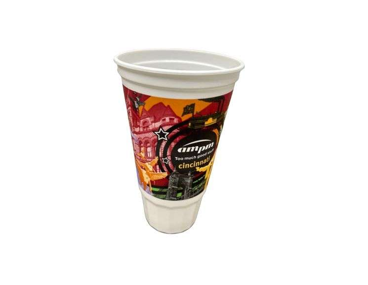 Box Styrofoam Plates & AMPM Gas Station Cups image