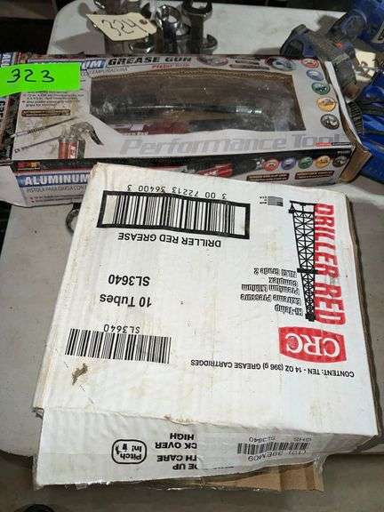 Aluminum Pistol Grip Grease Gun With Grease Tubes image