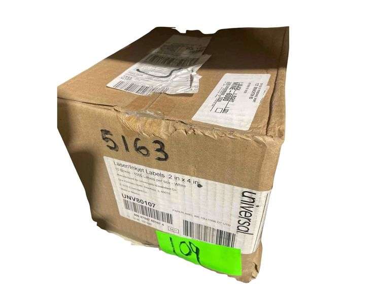 2 New in Box Laser Inkjet Labels 2"x4" image
