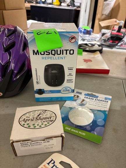 Thermacell Mosquito Repellent Rechargeable, The April Shower Cartridge, Snug Drain Stopper image