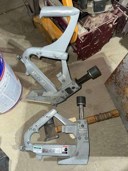 2 Porta Nailer 401 & 501 Nailer w/ Flooring Nails & Staples image