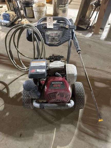 Honda Pressure Washer - Pro Series - 3400psi - 2.3gpm image