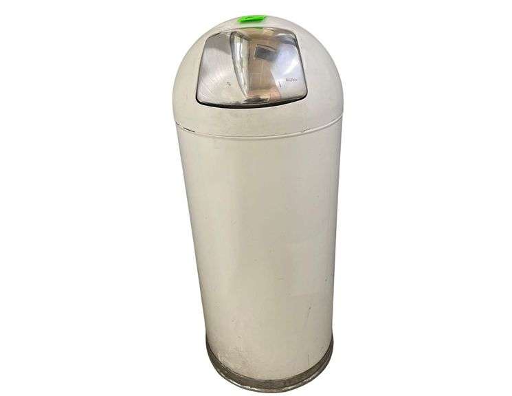 Cylinder Shaped Garbage Can 35" Tall image