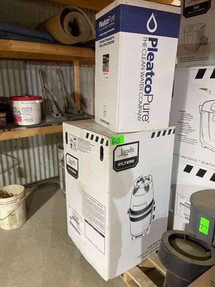 Jandy Pool Filter & Cartridge CV340 with a Pleatco Filter PJAN85-PAK4 image