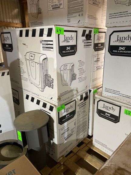 (3) Jandy Pool or Spa Heater JXI260N Boxes 64,65,66 New in Box image