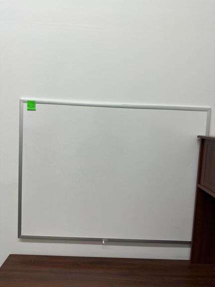 2- Dry Erase Boards - 4’L. Xx3’W. image