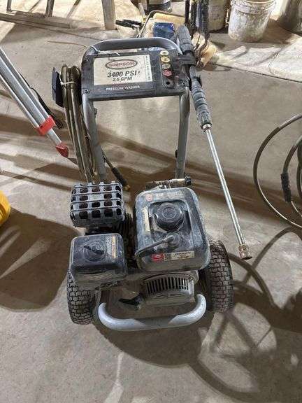 Simpson Pressure Washer - 3400psi - 2.5gpm image