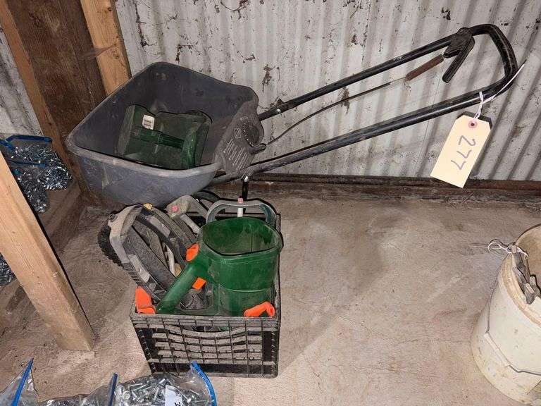 Push Spreader - Hand Spreader - Garden Hose Sprinkler Attachments image