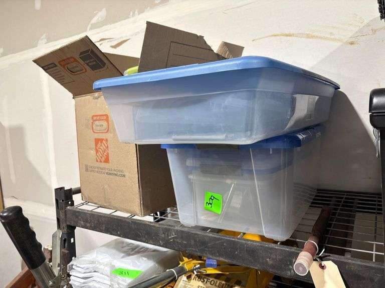 Bins of Various Sizes, Box of Various Bins image