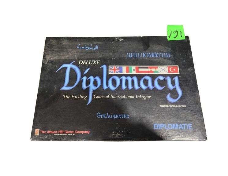 Deluxe Diplomacy Game of International Intrique image