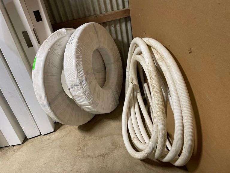 2 New Rolls of Spa Flex Hose - 1 1/2in 100ft rolls (2) & Apporx. 50ft Pieces image