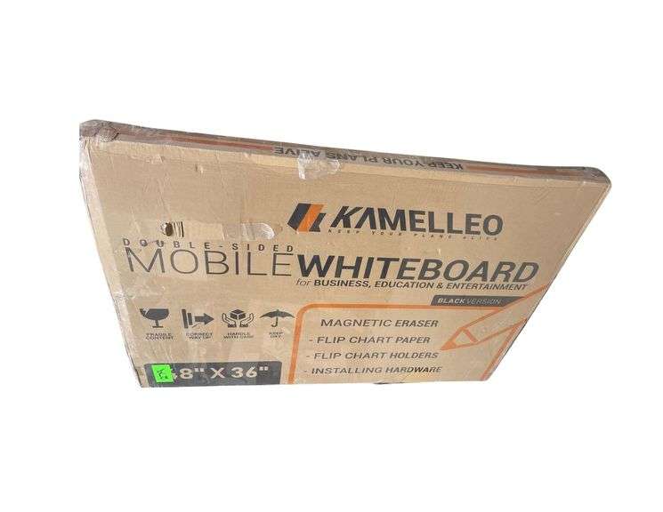 Kamelleo Double Sided White Board 48"x36", New in Box image