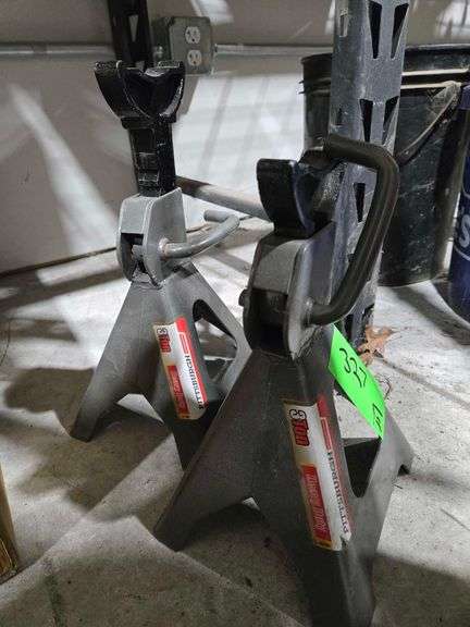 Pair of Jack Stands 3 Ton Heavy Duty image