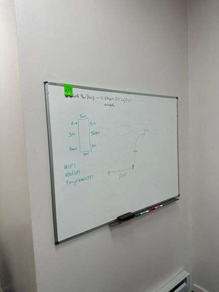 Dry Erase Board - 3’L. X 2’W. image