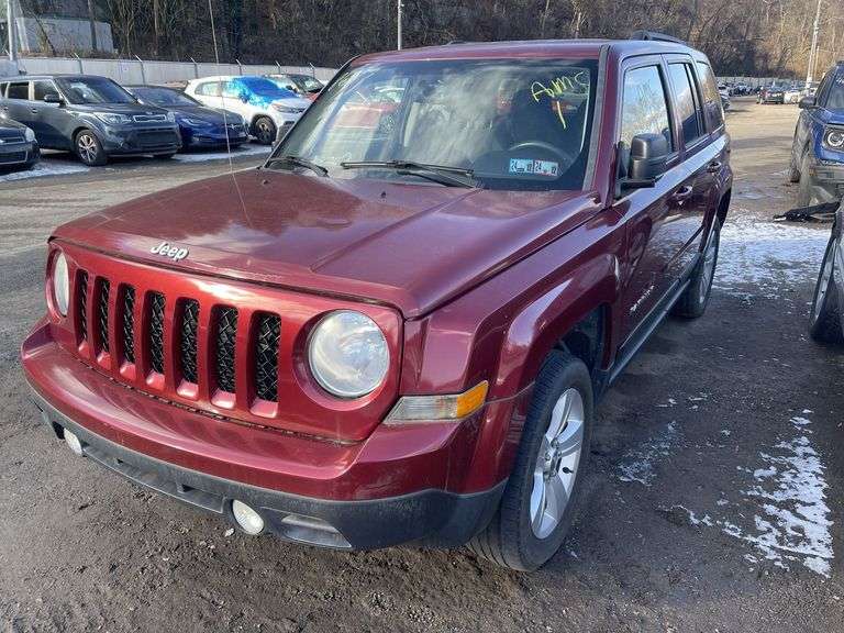 RED, 2014, JEEP PATRIOT, 1C4NJRFB8ED788641, KEY , image