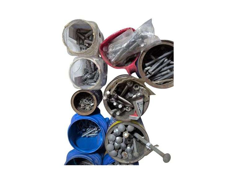 Assort of Lags, Bolts, Nails and Cement Anchors image