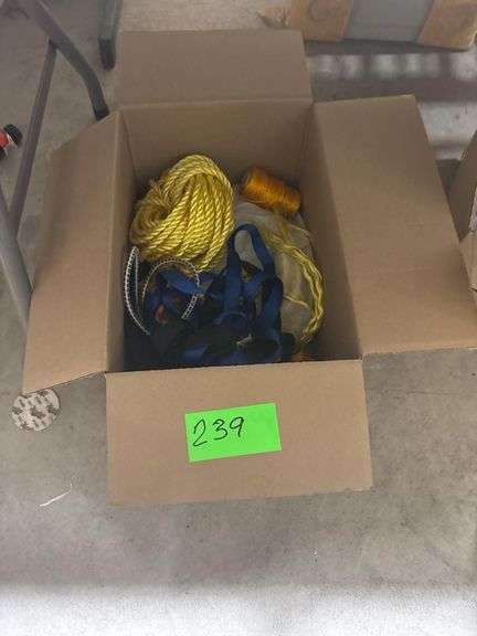 Box of Ropes, Straps, Etc. image