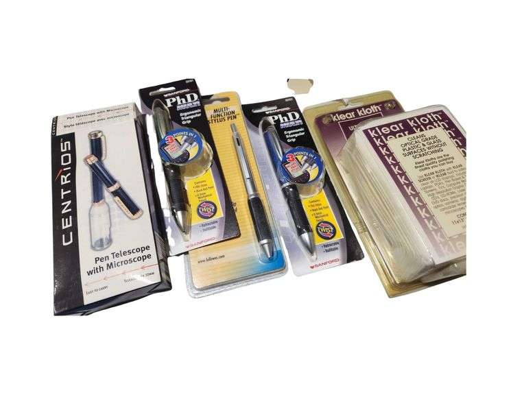 Clear Kloth Polishing Cloths - 4 NIP Pens image