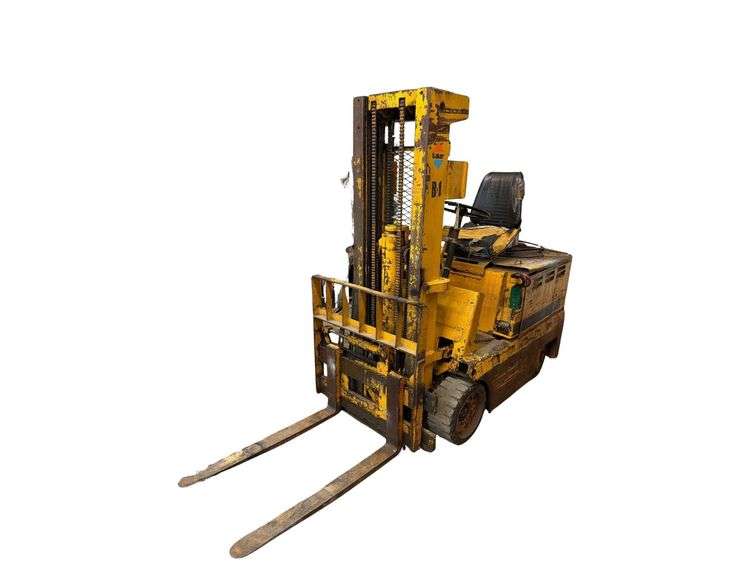 Baker Industries Electric Forklift - Model FTD-050 - 4500lb Capacity - Side Shift *Reserved for Load Out* image