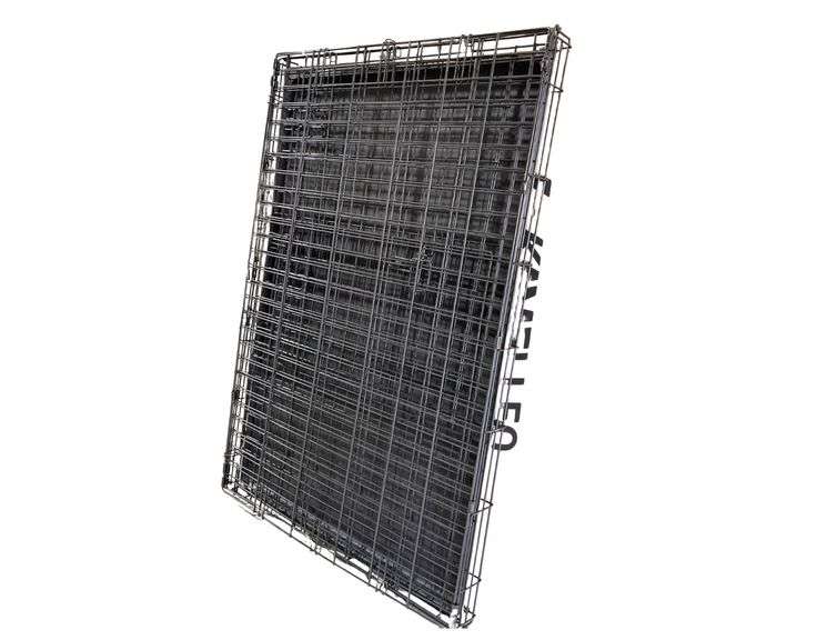 New Large Black Dog Cage 42"x28"x28" image