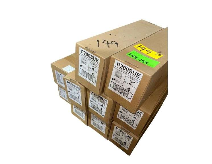 (40) Ball Valve Single Union 2” PVC - 4 Valves Per Box image