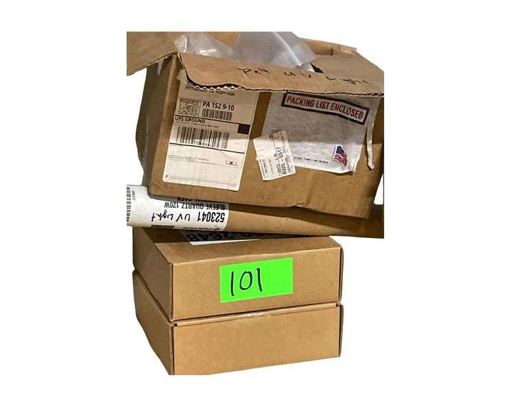 Delta UV Lighting Replacment Bulbs (4) - (1) Quartz Tube - (2) Ballasts image