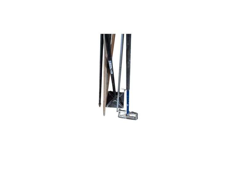 1- Tamper, 1- Long Handled Drywall Sander, 5 Handles w Threads image